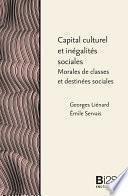 Capital culturel et inégalités sociales