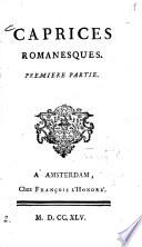 Caprices Romanesques