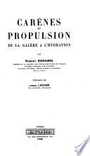 Carènes et propulsion