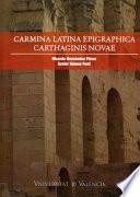Livre Carmina latina epigraphica carthaginis novae