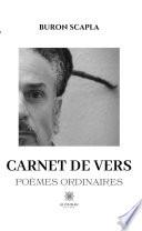 Carnet de vers
