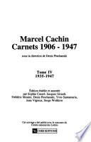 Carnets 1906-1947: 1935-1947