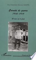 Carnets de guerre, 1914-1919