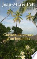 Carnets de voyage d'un botaniste