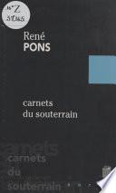 Carnets du souterrain