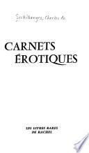 Carnets érotiques