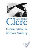Carnets intimes de Nicolas Sarkozy