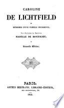 Caroline de Litchfield, ou Mémoires d'une famille prussienne