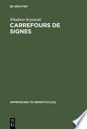 Carrefours de signes