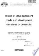 Carreteras y desarrollo: parallel title