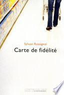 Carte de fidélité