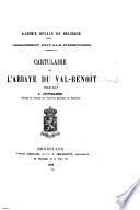 Cartulaire de l'abbaye du Val-Benoît