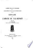 Cartulaire de l'abbaye du Val-Benoît