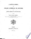 Cartulaire de l'église cathédrale de Grenoble