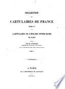 Cartulaire de l'église Notre-Dame de Paris