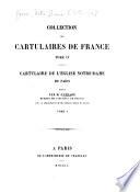 Cartulaire de l'église Notre-Dame de Paris