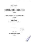 Cartulaire de l'église Notre-Dame de Paris