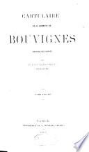 Cartulaire de la commune de Bouvignes