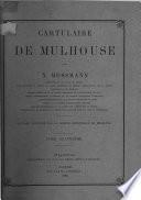 Cartulaire de Mulhouse