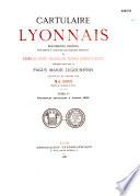 Cartulaire lyonnais