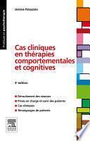 Cas cliniques en thérapies comportementales et cognitives