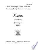 Catalog of Copyright Entries