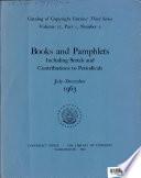 Catalog of Copyright Entries. Third Series