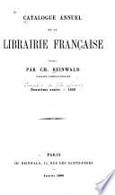 Catalogue annuel de la librairie française