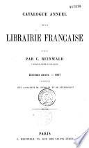 Catalogue annuel de la librairie française