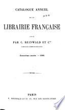 Catalogue annuel de la Librairie Francaise ..