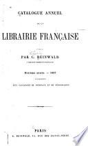 Catalogue annuel de la librairie française