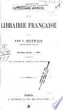 Catalogue annuel de la librairie française