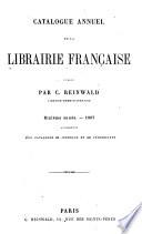 Catalogue annuel de la librairie française pour