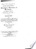 Catalogue d'une belle et nombreuse Collection d'Estampes, Oeuvres et Recueils, qui composaient le cabinet de Monsieur Michel Noble de Held ... dont la vente se fera a Vienne ... par Math. Artaria et Compagnie