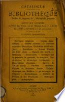 Catalogue d'une partie de la bibliothèque de feu M. Auguste D..., bibliophile lyonnais