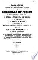 Catalogue d'une très-belle, riche et nombreuse collection de médailles et jetons ... de François De Wolf