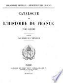 Catalogue de l'histoire de France: Histoire constitutionnelle