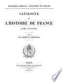Catalogue de l'histoire de France