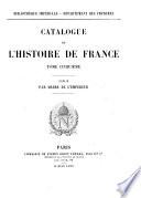 Catalogue de l'histoire de France