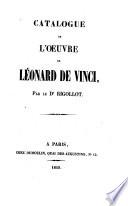 Catalogue de l'oeuvre de Léonard de Vinci