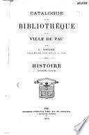 Catalogue de la bibliothèque de la ville de Pau