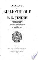 Catalogue de la bibliothèque de M. N. Yemeniz ... vendue le 9 mai 1867