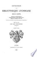 Catalogue de la bibliothèque lyonnaise de M. Coste