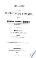 Catalogue de la collection de monnaies de feu Christian Jürgensen Thomsen
