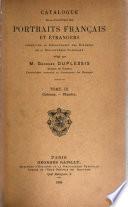 Catalogue de la collection des portraits français et étrangers