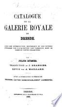 Catalogue de la Galerie royale de Dresde