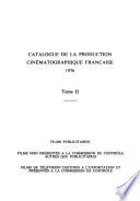 Catalogue de la production cinématographique française