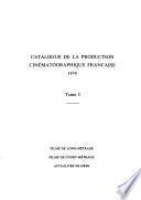 Catalogue de la production cinématographique française