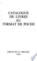 Catalogue de livres au format de poche