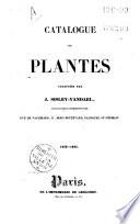 Catalogue de plantes cultivées par J. Sisley-Vandael, horticulteur-commissionnaire,... Faubourg St-Germain. 1834-1835